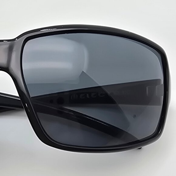 *SOLD* Electric Vol Gloss Black Frame Grey Lens Sunglasses 62-16-121 - Picture 11 of 12